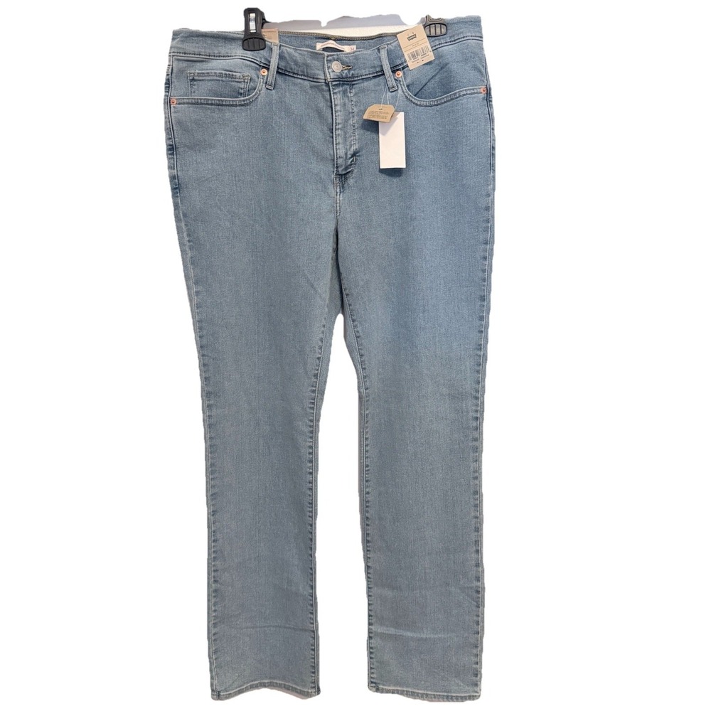 Levi's Women's 314 Shaping Straight Mid-Rise Stretch Denim Jean